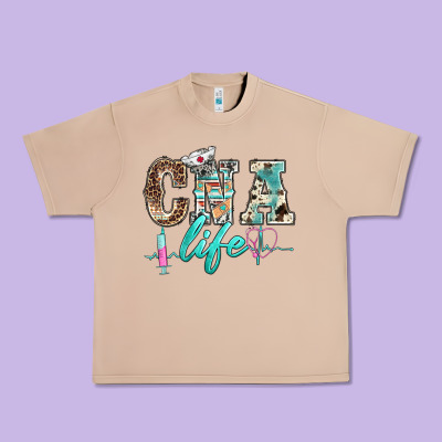 Western Nurse Cna Life Urban Heavy Tee Designed By Barkaloodesign