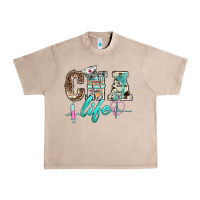 French Oak western nurse cna life Urban Heavy Tee - BarkalooDesign