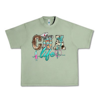 Oil Green western nurse cna life Urban Heavy Tee - BarkalooDesign