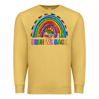 Antique Gold bruh we back Premium Sweatshirt - NancyCooperArtShop