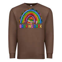 Chestnut bruh we back Premium Sweatshirt - NancyCooperArtShop