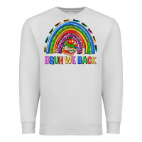 Dove Grey bruh we back Premium Sweatshirt - NancyCooperArtShop