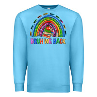 Ocean Blue bruh we back Premium Sweatshirt - NancyCooperArtShop