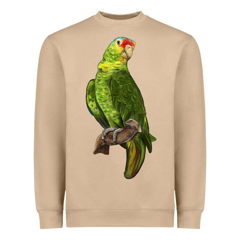 New Zealand Paraket Parrot Heavyweight Sweatshirt by LillyAllenDesigns | Teevron