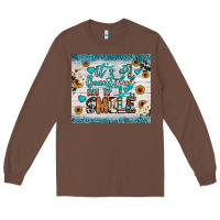 Chestnut it’s a beautiful day to smile Long Sleeve Tee - JahusDesignShop