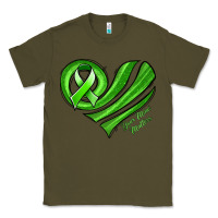 Army Green mental health awareness heart Classic Tee - Jasminsmagicworld