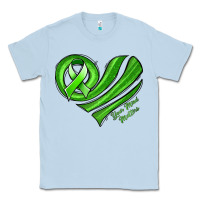 Dusty Blue mental health awareness heart Classic Tee - Jasminsmagicworld