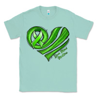 Seafoam mental health awareness heart Classic Tee - Jasminsmagicworld