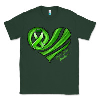 Sports Green mental health awareness heart Classic Tee - Jasminsmagicworld