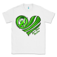 White mental health awareness heart Classic Tee - Jasminsmagicworld