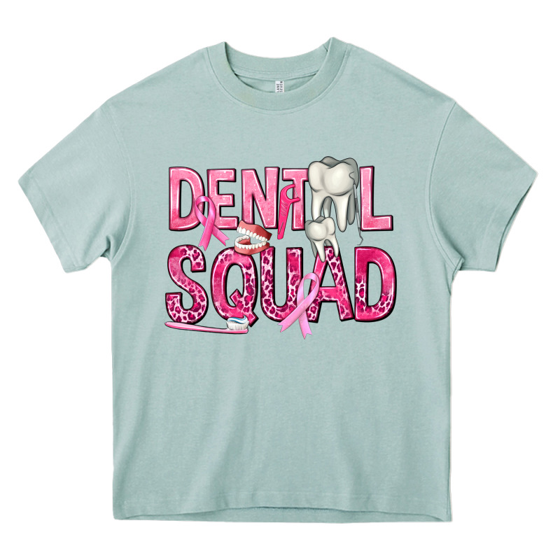 Dental Squad With Teeth Heavy Core Tee by texasbilliewilder | Teevron