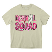 Mossy Dental Squad with Teeth Heavy Core Tee - texasbilliewilder