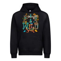 Black western wild soul Urban Hoodie - OliviaCreatesArt