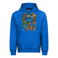 Cobalt western wild soul Urban Hoodie - OliviaCreatesArt