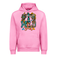 Fuchsia Pink western wild soul Urban Hoodie - OliviaCreatesArt