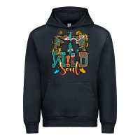Navy western wild soul Urban Hoodie - OliviaCreatesArt