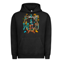 Pigment Black western wild soul Urban Hoodie - OliviaCreatesArt