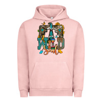 Pigment Salmon western wild soul Urban Hoodie - OliviaCreatesArt