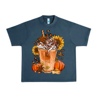 Midnight Navy pumpkin spice ice latte Urban Heavy Tee - Jasminsmagicworld