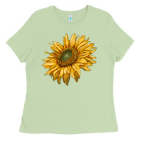 Matcha sunflower Ladies Tee - RanaPortraitStore