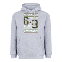 Heather Grey Newyork Brooklyn Heavyweight Hoodie - Bettercallsaul