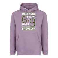 Lavender Newyork Brooklyn Heavyweight Hoodie - Bettercallsaul