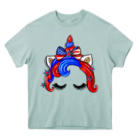 Arona 4th of july unicorn Heavy Core Tee - Zillion Design Studio