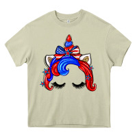 Mossy 4th of july unicorn Heavy Core Tee - Zillion Design Studio