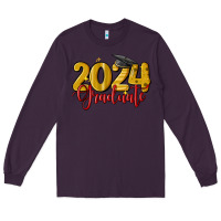Plum 2024 graduate Long Sleeve Tee - MaliasSmallBusiness