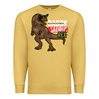 Antique Gold DADDY SAURUS REX Premium Sweatshirt - Bettercallsaul