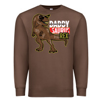 Chestnut DADDY SAURUS REX Premium Sweatshirt - Bettercallsaul