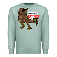 Seafoam DADDY SAURUS REX Premium Sweatshirt - Bettercallsaul