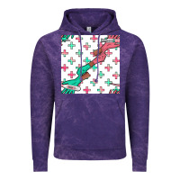 Cloud Purple Nurse Gloves Seamless Pattern Vintage Hoodie - BundleAndBundleShop
