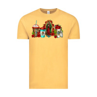 Vintage Mustard lady of guadalupe coffee Vintage Tee - Jasminsmagicworld