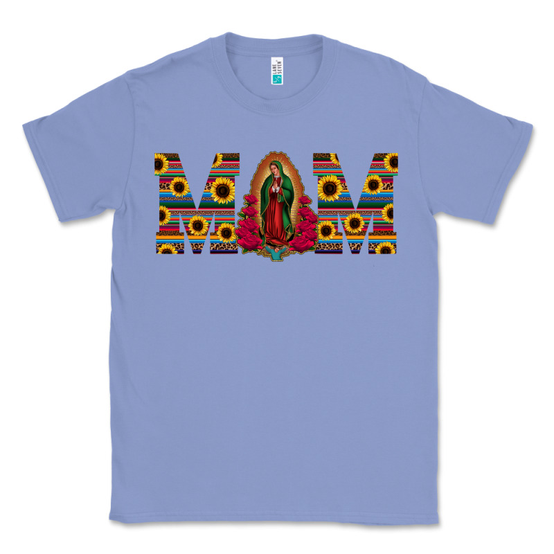 Mom Lady Of Guadalupe  Serape Sunflower Classic Tee by Jasminsmagicworld | Teevron