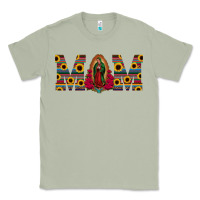 Matcha mom lady of guadalupe  serape sunflower Classic Tee - Jasminsmagicworld