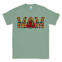 Sage mom lady of guadalupe  serape sunflower Classic Tee - Jasminsmagicworld