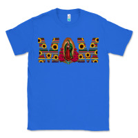True Royal mom lady of guadalupe  serape sunflower Classic Tee - Jasminsmagicworld