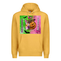 Mustard Sorta sweet sorta spooky Premium Hoodie - NancyCooperArtShop