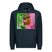 Navy Sorta sweet sorta spooky Premium Hoodie - NancyCooperArtShop