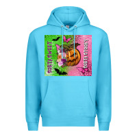 Ocean Blue Sorta sweet sorta spooky Premium Hoodie - NancyCooperArtShop