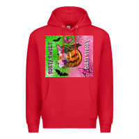 Red Sorta sweet sorta spooky Premium Hoodie - NancyCooperArtShop