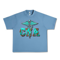 Pebble Blue western nurse certified nurse assistant medilcal symbol Urban Heavy Tee - BarkalooDesign