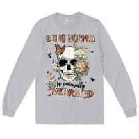 Moon Dust being normal is painfully overrated Long Sleeve Tee - MaliasSmallBusiness