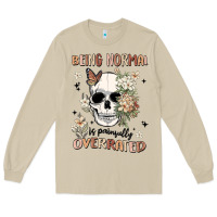 Mushroom being normal is painfully overrated Long Sleeve Tee - MaliasSmallBusiness