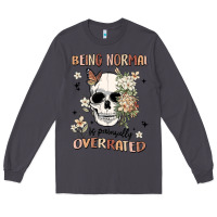 Smoke being normal is painfully overrated Long Sleeve Tee - MaliasSmallBusiness
