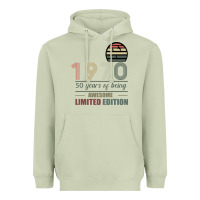 Matcha Vintage 1970 Limited Edition 50 Years Of Being Awe Heavyweight Hoodie - Bettercallsaul