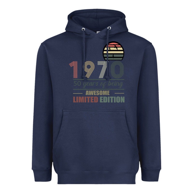 Vintage 1970 Limited Edition 50 Years Of Being Awe Heavyweight Hoodie by Bettercallsaul | Teevron