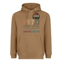 Toasted Coconut Vintage 1970 Limited Edition 50 Years Of Being Awe Heavyweight Hoodie - Bettercallsaul