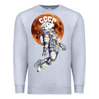 Heather Grey Laika, space traveler Premium Sweatshirt - Bettercallsaul